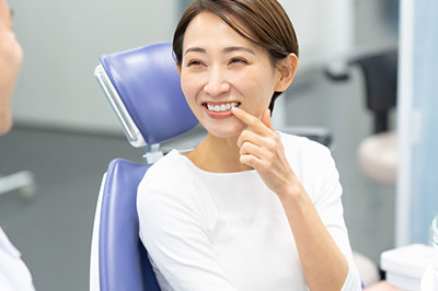 相談する患者
